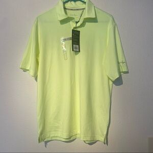 New Walter Hagen Men’s Perfect 11 Majors Championship Striped Golf Polo Small